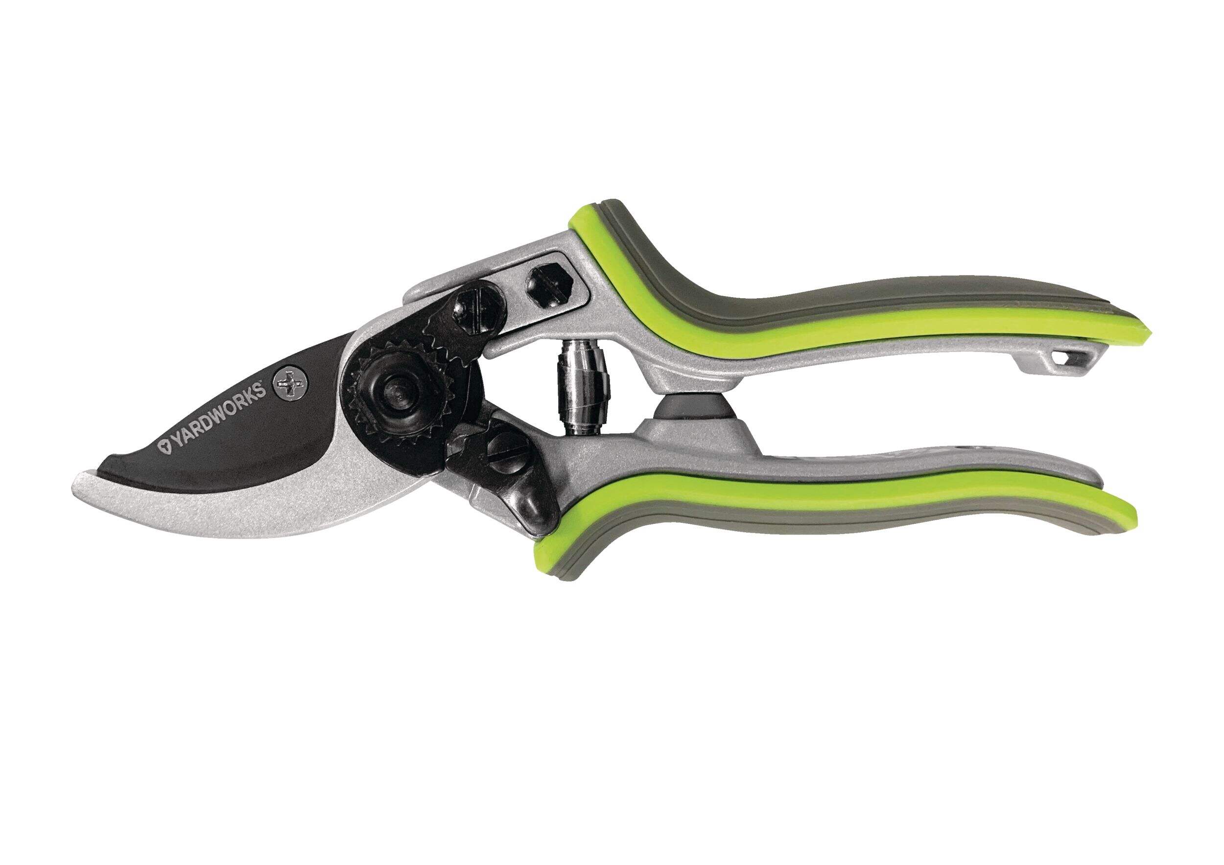 Yardworks High-Carbon Steel Bypass Pruner with Non-Slip Handle Side_Left