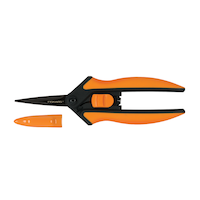 Fiskars Softouch® Micro-Tip® Pruning Snips, 6-in Front_Flat