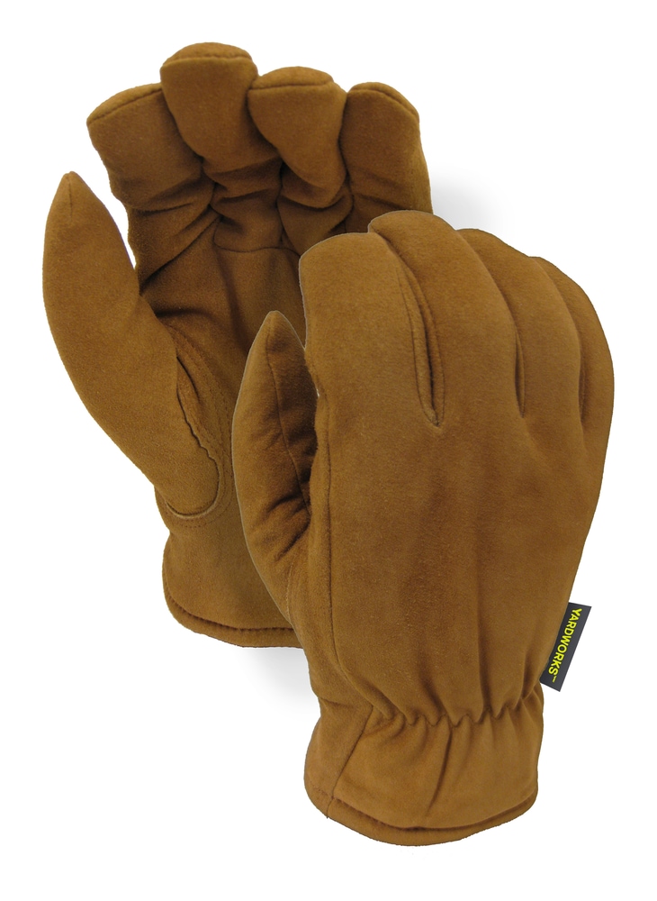 Yardworks Deerskin Leather Lined Gloves Canadian Tire