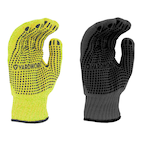 MAXIMUM Mesh Heavy-Duty Impact Velcro Cuff Glove, Black/Red