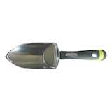 Yardworks Aluminium Hand Trowel with Rubber Handle, XL Front_Flat