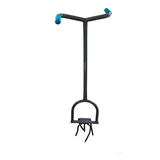 Yardworks Steel 6-Tine Cultivator, Steel with Soft Grips Front_Flat