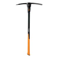 Pioche et pelle Fiskars Pro IsoCore, fibre de verre, 36 po, 5 lb