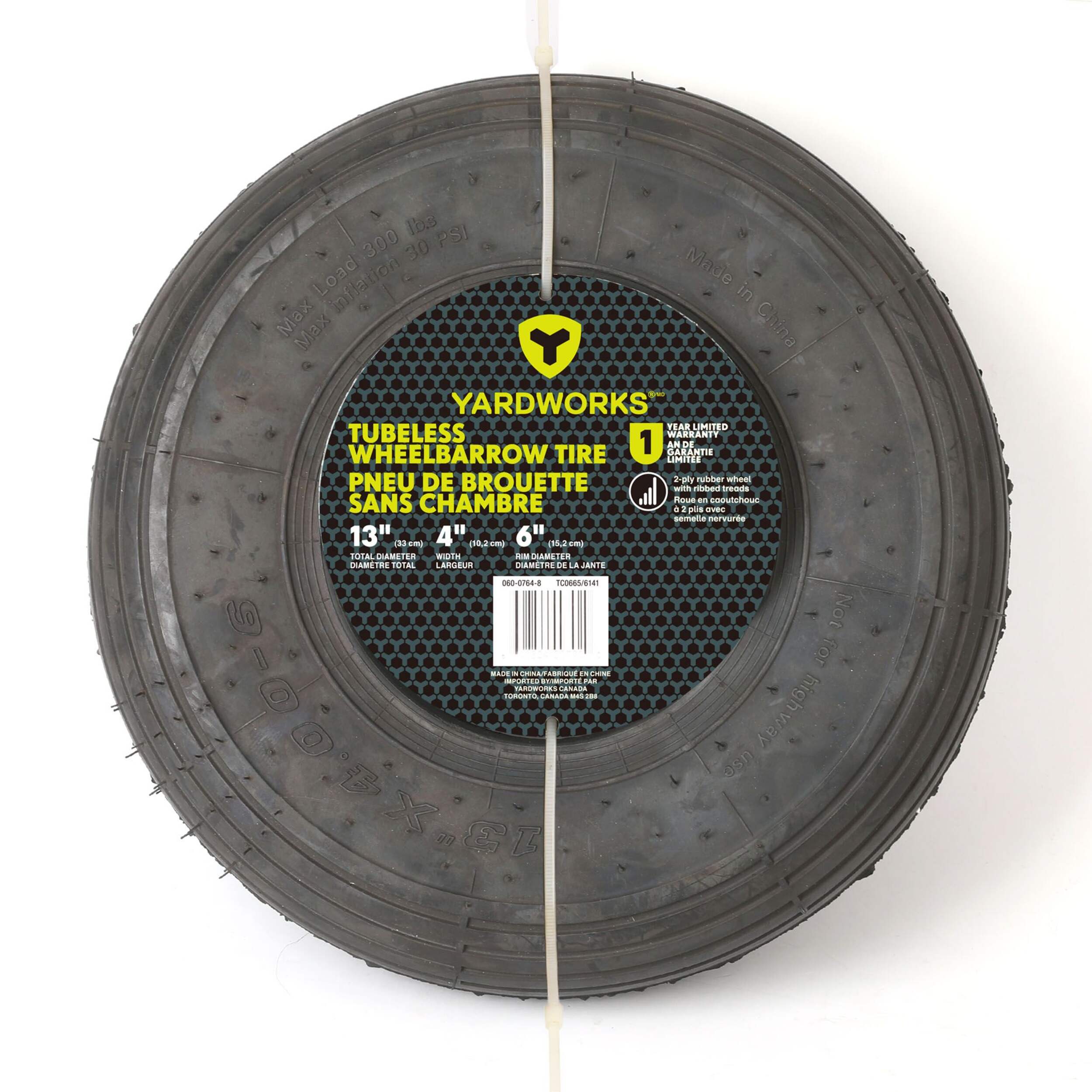 Yardworks Ribbed Wheelbarrow Replacement Tire Canadian Tire