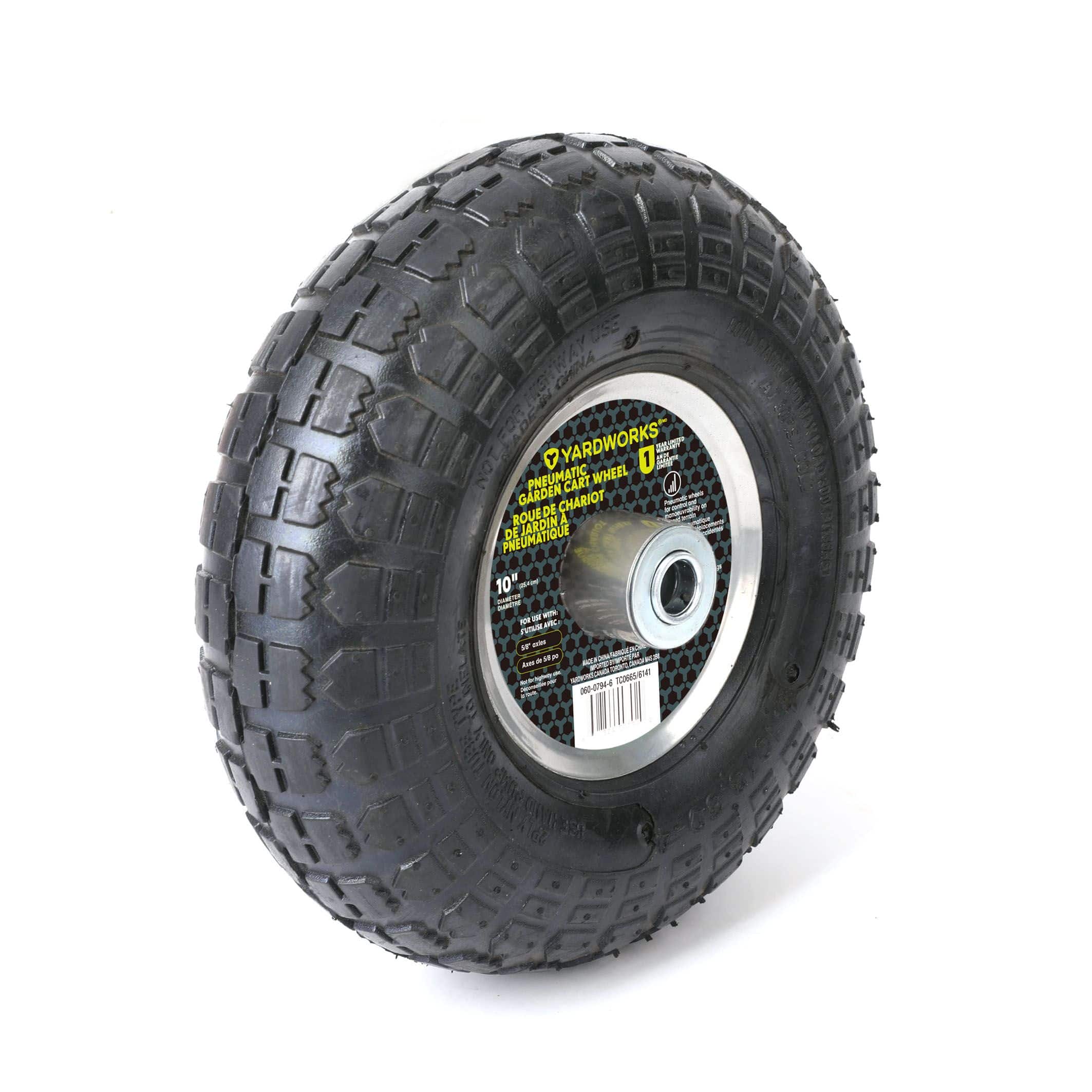 Replacement Cart Tire and Wheel