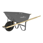 6 cu clearance ft steel wheelbarrow