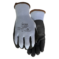 Watson Gloves Stealth Hybrid Eco Knit Biodegradable Coated Work Glove, Large