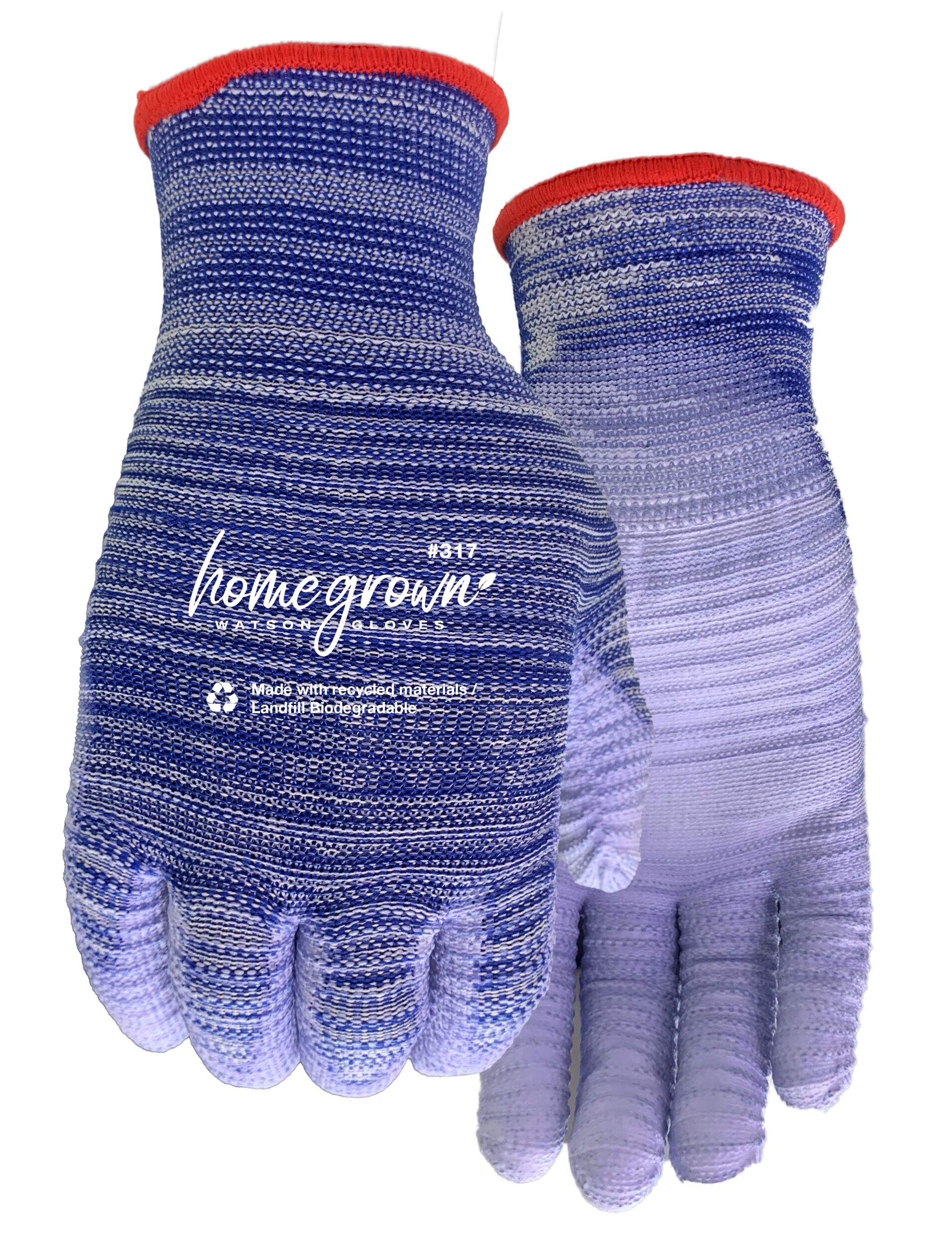 Watson Gloves Lite As A Feather Eco Knit Biodegradable Coated Gardening Glove, Medium Composite_or_Mixed