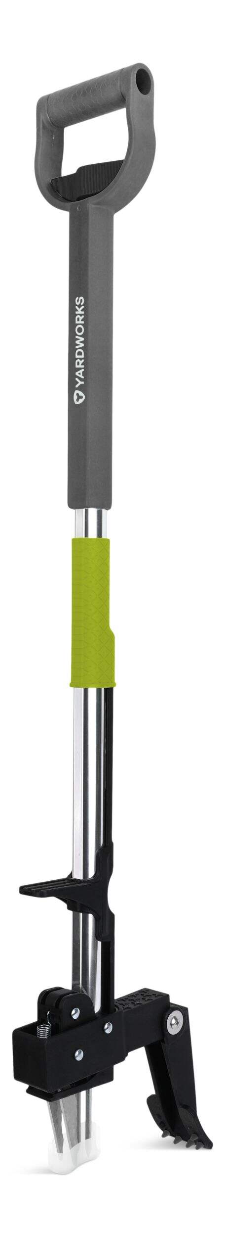 Yardworks Manual Stand-up Weeder Front_Three_Fourths_Angled_Left