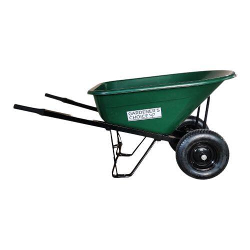 Gardeners Choice Poly Wheelbarrow With Dual Pneumatic Tires 8 Cu Ft Canadian Tire 2797