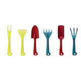 Yardworks Kids' Garden Hand Tool Set, 6-pc Overhead_Flat
