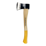 Yardworks Chopping Axe with Wooden Non-Slip Handle, 21-in Front_Flat