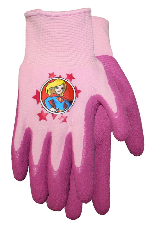 Supergirl Kids' Latex Coated Gripper Garden Gloves | Canadian Tire