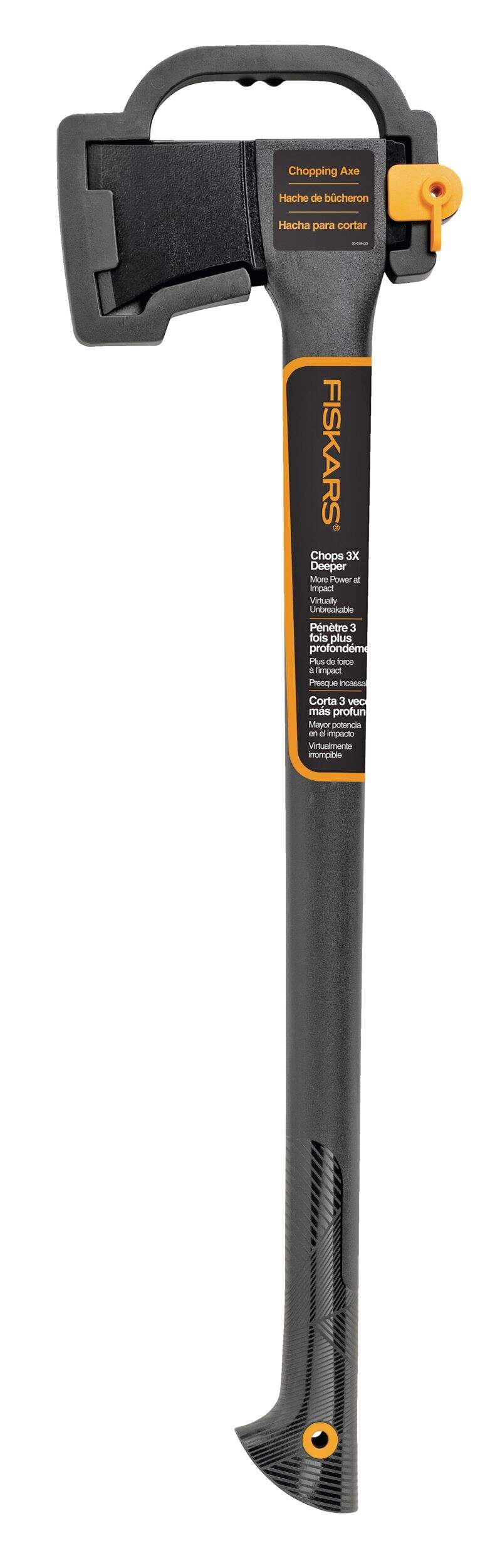 Fiskars Chopping Axe, 28-in Front_Flat