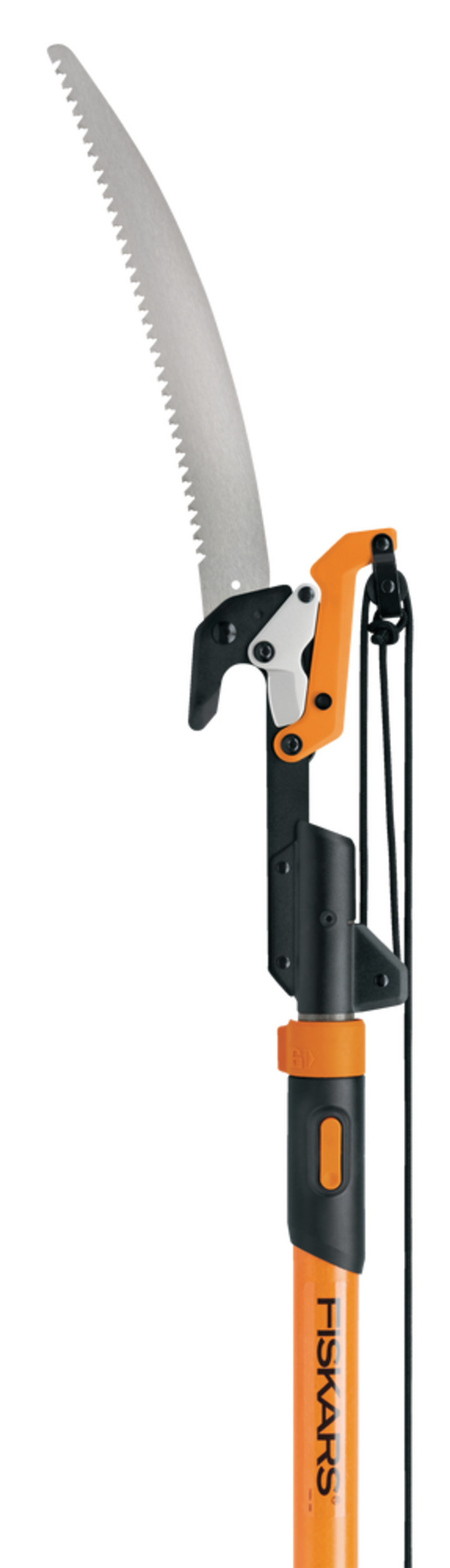 Fiskars PowerLever Extendable Pole Saw & Pruner, (7ft14ft