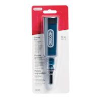 Pistolet graisseur pré-chargé de lubrifiant tout-usage Oregon 26365 pour scies à chaîne, 1,5 oz