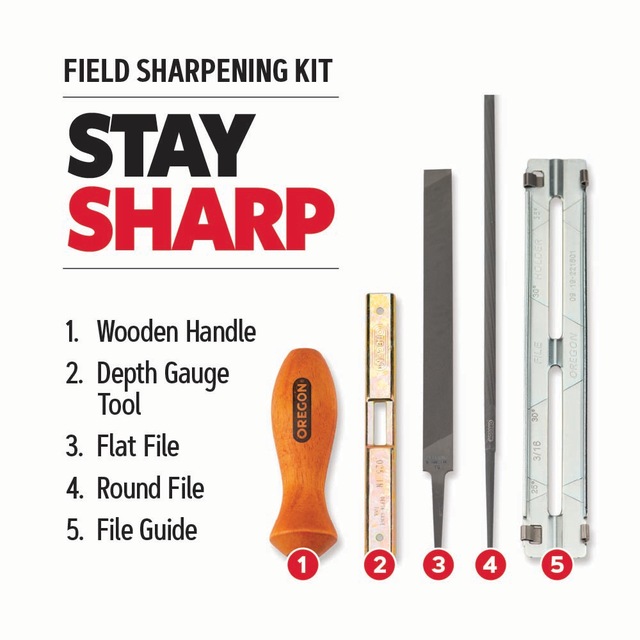 Oregon 38276 Chainsaw Sharpening Kit, 5/32in Canadian Tire