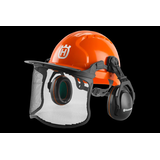 Husqvarna Woodsman Protective Chainsaw Helmet System Front_Angled_Left