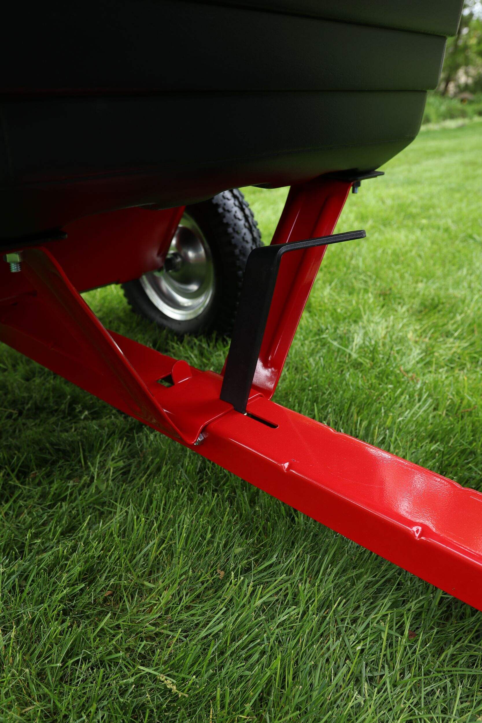 Precision Steel Body Universal Fit Dump Cart with Pneumatic Tires, 20