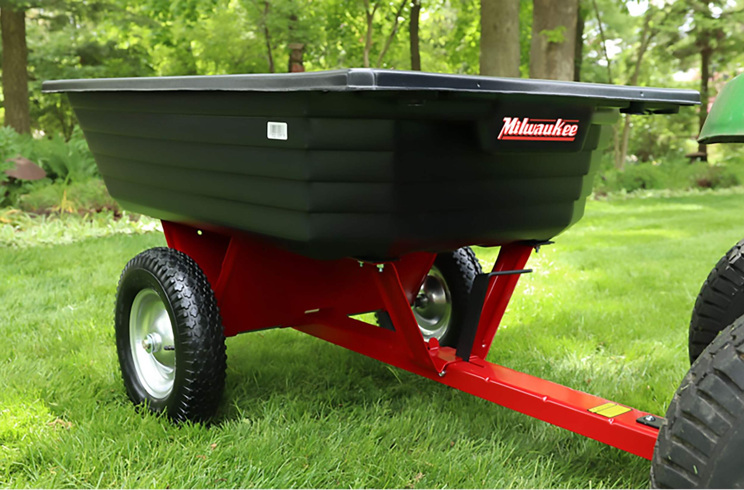 Precision Steel Body Universal Fit Dump Cart with Pneumatic Tires, 20