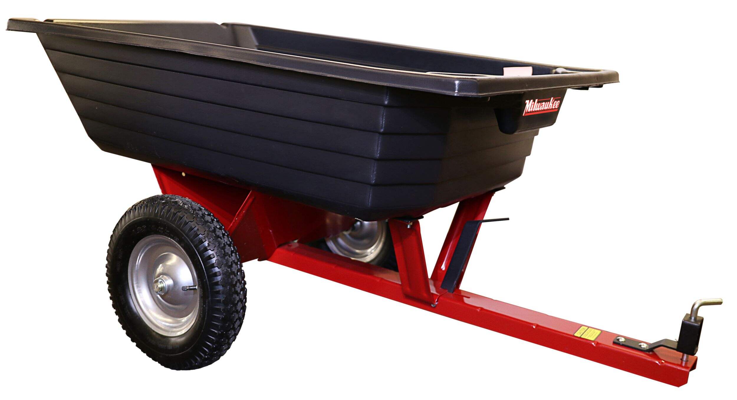 Precision Steel Body Universal Fit Dump Cart with Pneumatic Tires, 10