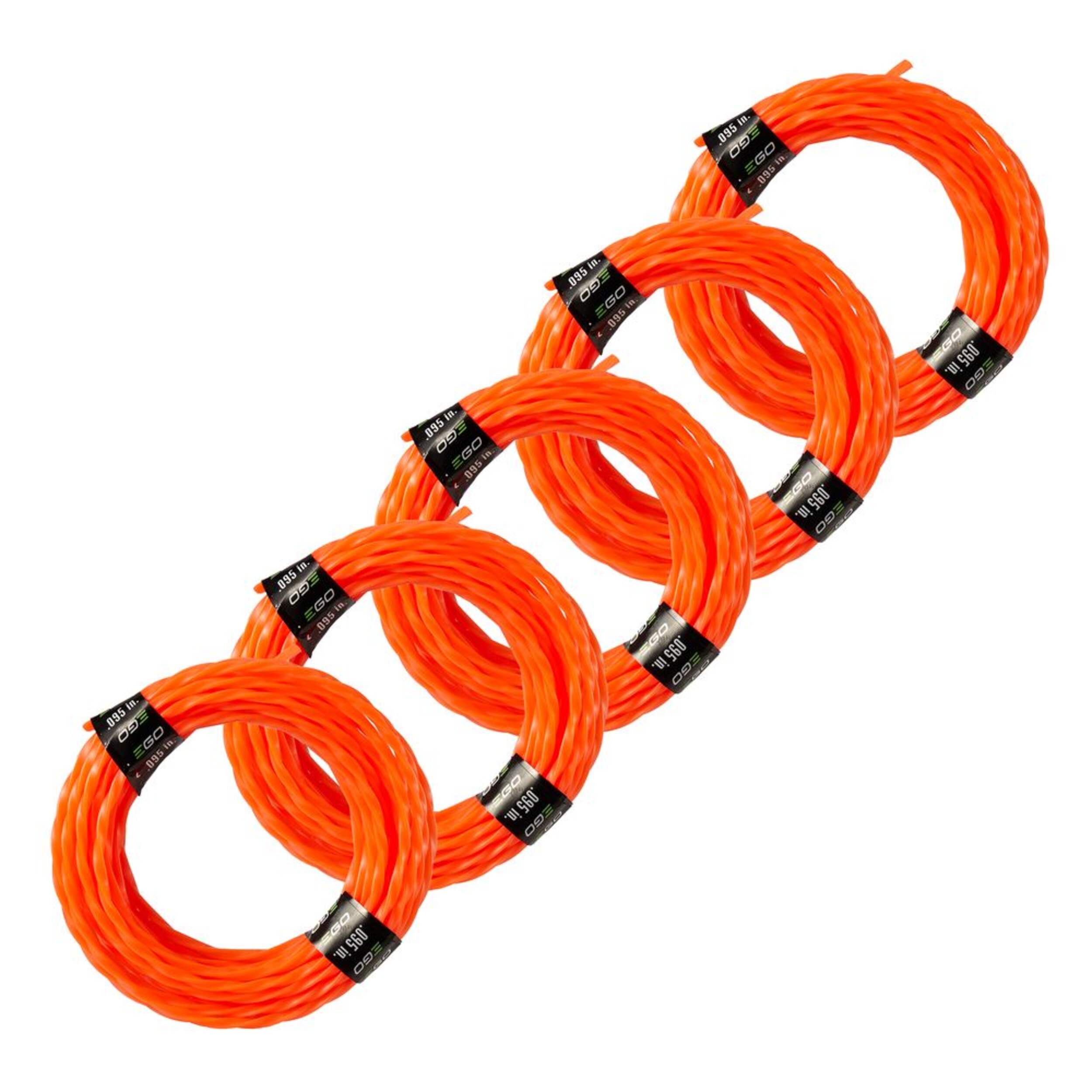 EGO 0.095-in 5-Pack Pre-Cut Trimmer Line, AL2420P Front_Angled_Left