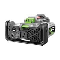 Onduleur à onde sinusoïdale pure EGO POWER+ Nexus Escape de 56 V 400 W avec 3 ports USB, outil seulement, PAD5000