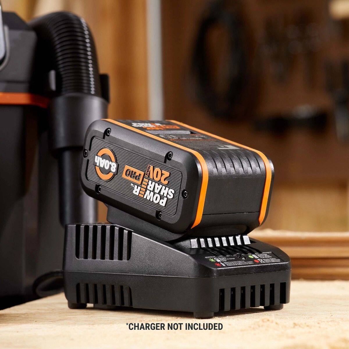 WORX WA3678 20V Power Share Pro Battery 8.0 Ah High Capacity