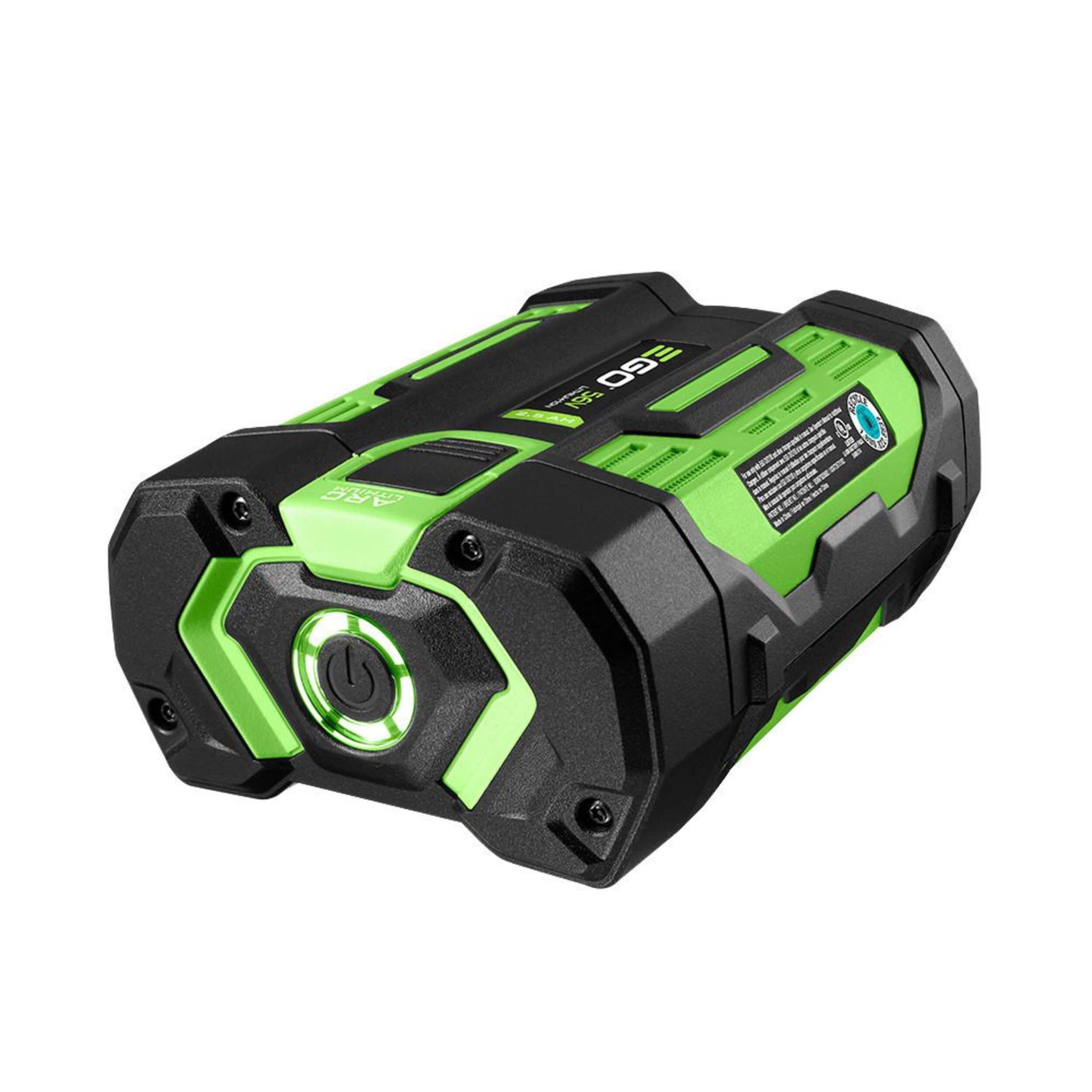 Batterie EGO POWER+ avec indicateur de niveau de carburant, 56 V, 2,5 Ah, BA1400T Front_Three_Fourths_Angled_Left