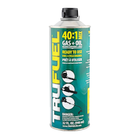 Mélange d’essence-huile 40/1 TruFuel, moteur à 2 temps, 946 ml Front_Flat