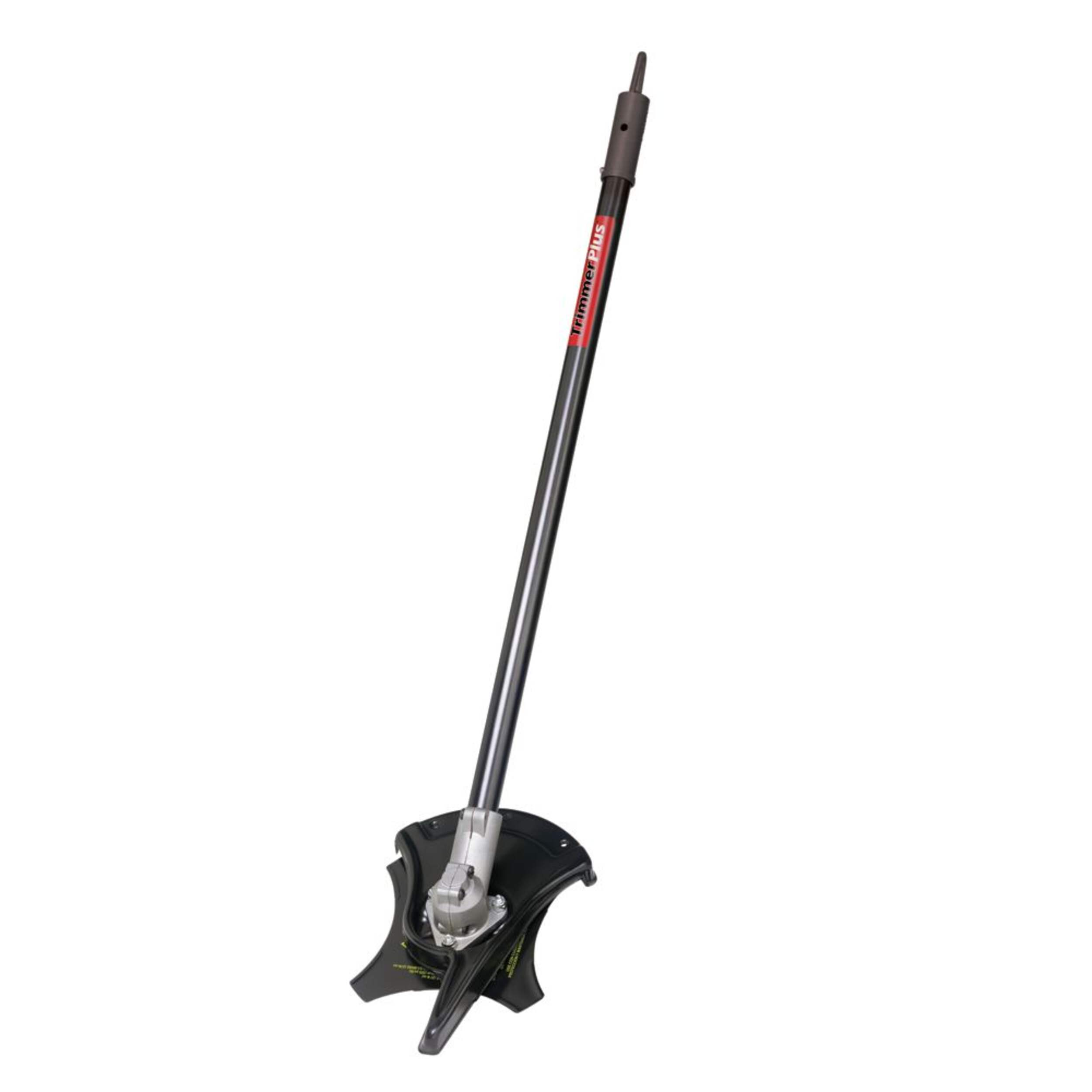 TrimmerPlus Steel Brush Cutter Reversible Attachment with Padded J-Handle, 8-in Front_Angled_Left