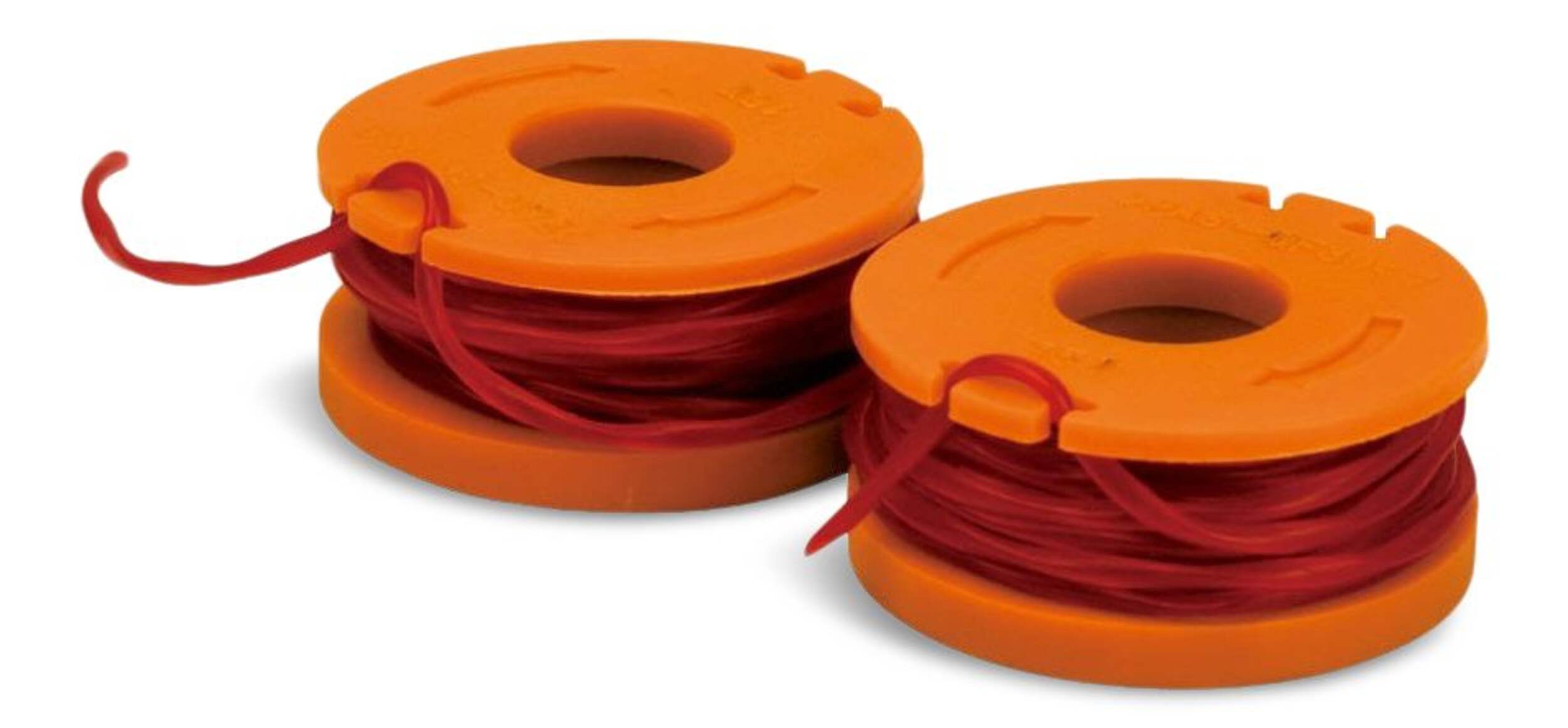 WORX WA0004 Grass Trimmer String/Spool  Replacement, Dual Line Cordless, 0.065-in Front_Angled_Left