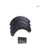 Rubber Plates for 060-0583 (Yardworks 15-Amp Electric Corded Snowblower, 22-in) Front_Flat