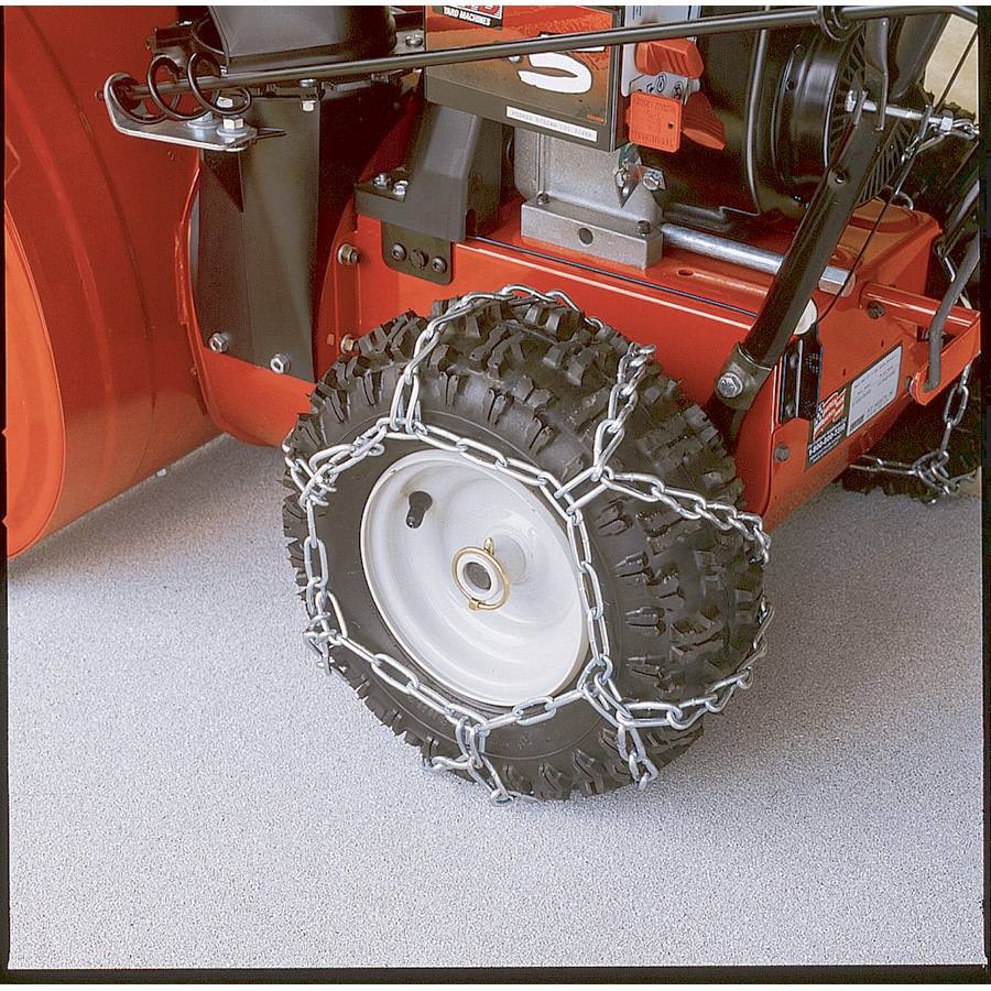 Certified Universal Snowblower Chains, 2 Pk, Fit 15in x 5in x 6in