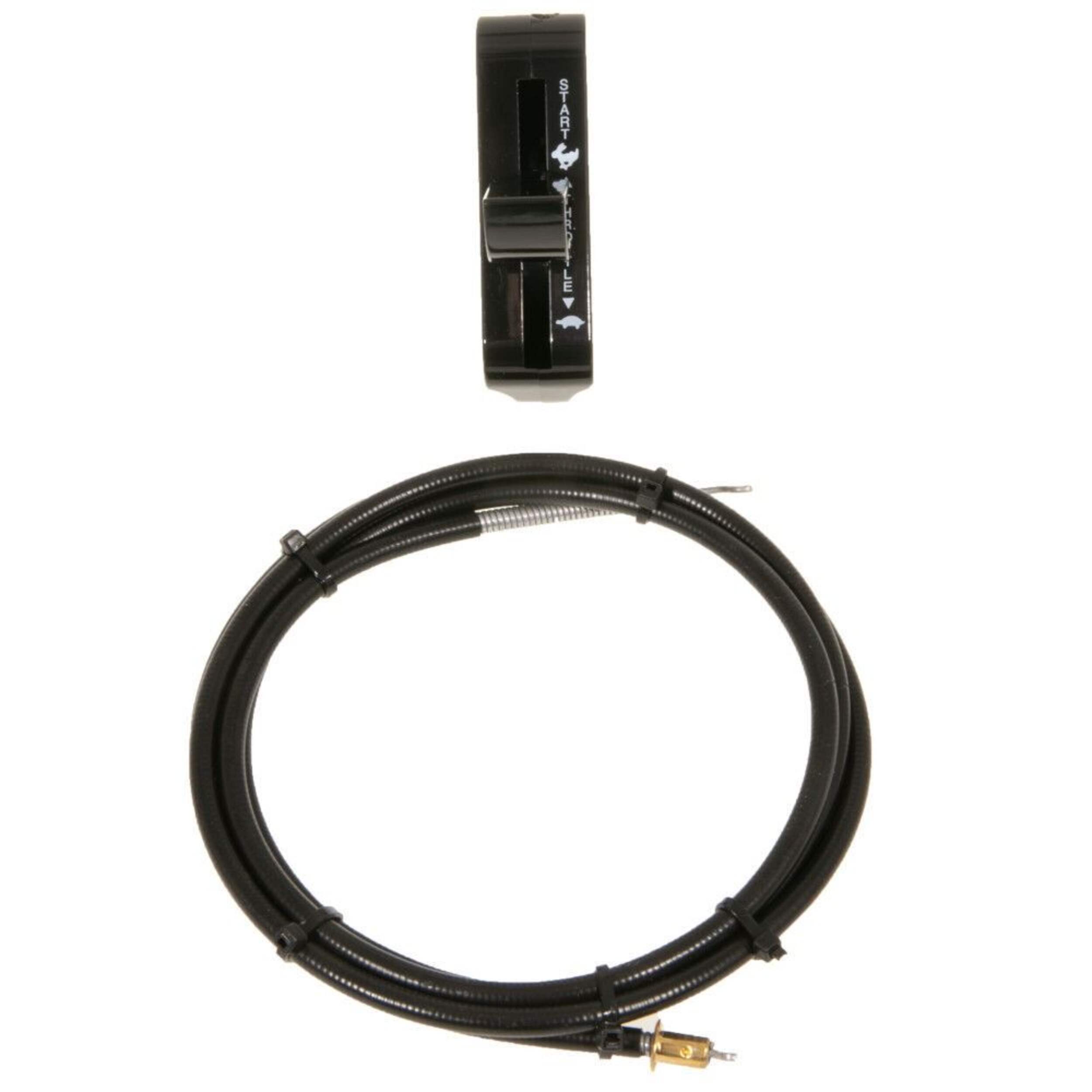 Manette d'accélération de rechange universelle pour tondeuse Atlas, 48 po Composite_or_Mixed