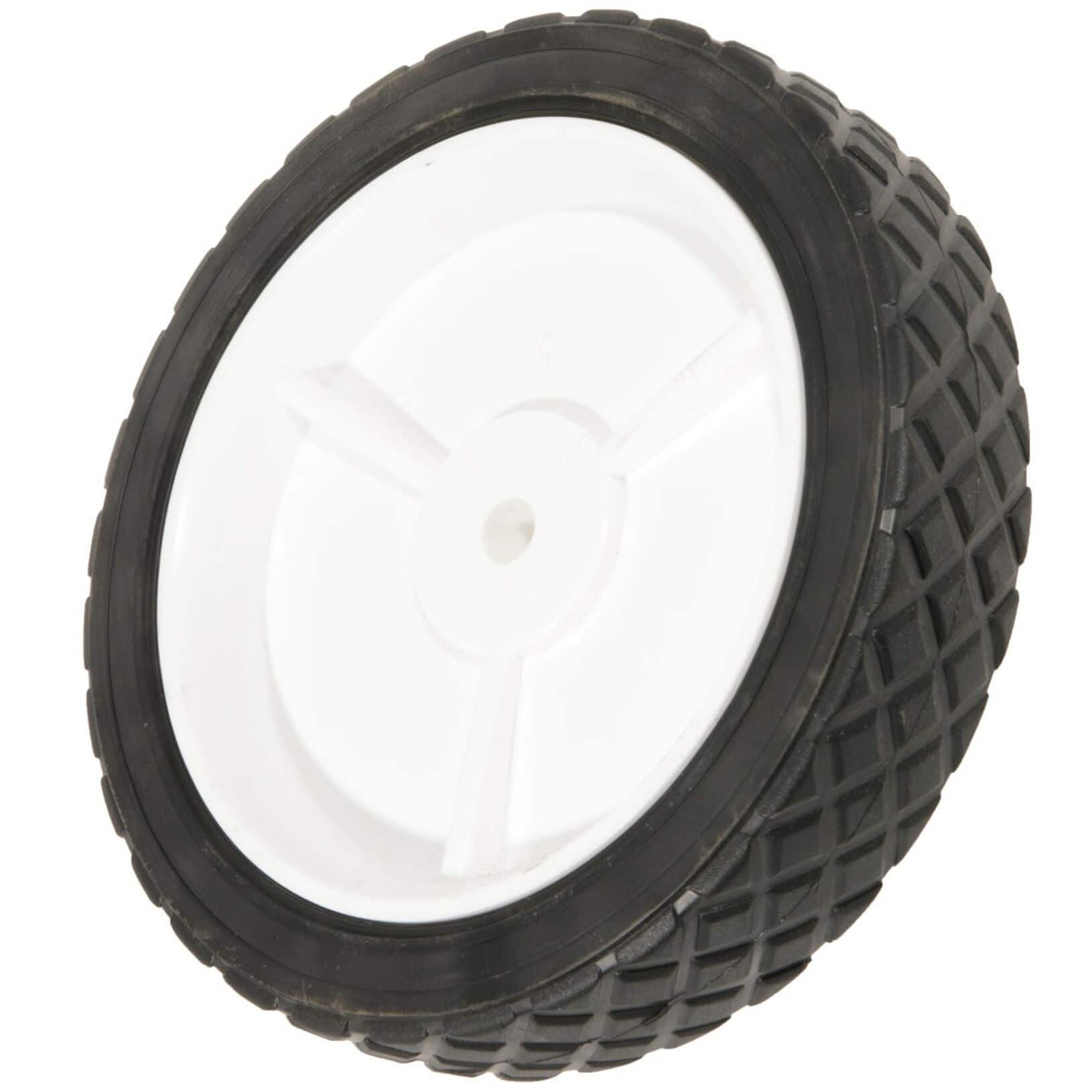 Atlas Plastic Lawn Mower Replacement Wheel Wide Tread 8 in x 1.75 in Canadian Tire