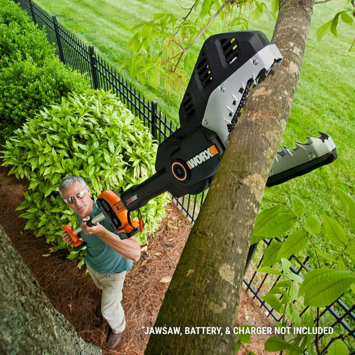 Worx extension discount pole for chainsaw