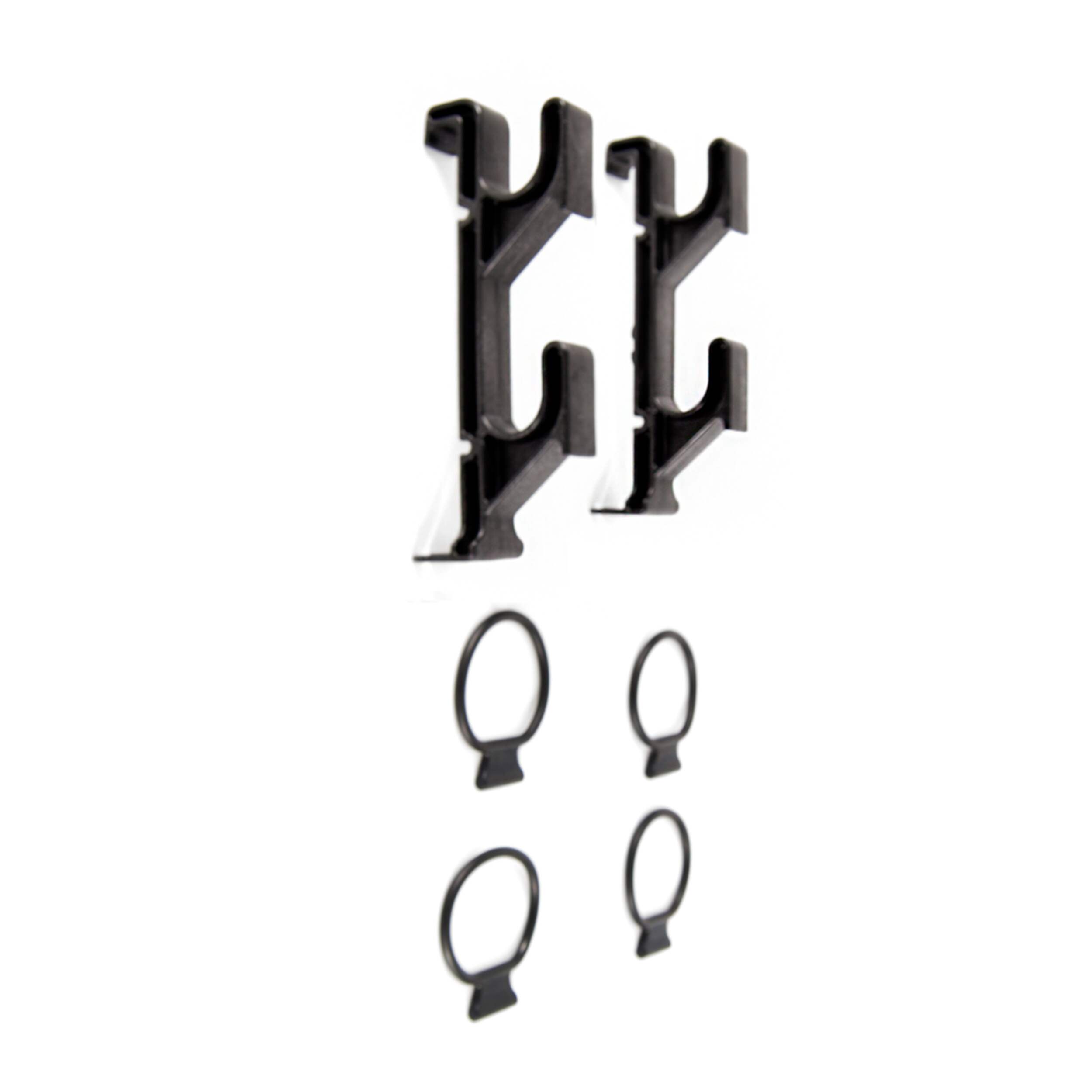 Arnold Hauler Heavy-Duty Tool Holder Kit for Garden & Lawn Equipment, Wheeled Front_Three_Fourths_Angled_Right