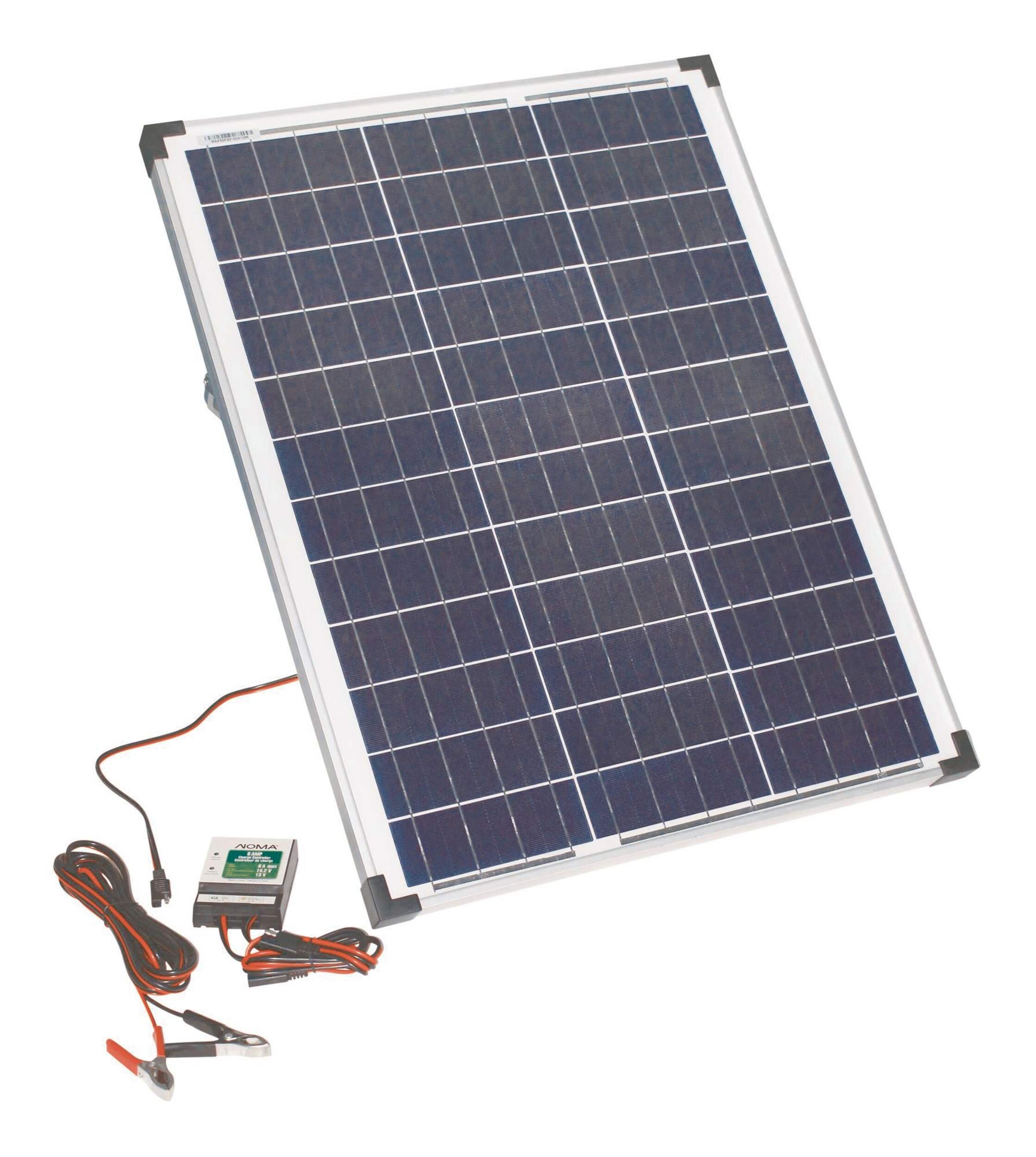 NOMA 50W Solar Panel Kit Composite_or_Mixed