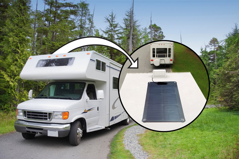 NOMA 30W SemiFlexible Solar Panels Canadian Tire