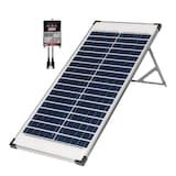 Panneau solaire portatif repliable 40 W 12 V avec support de Coleman, comprend un contrôleur de charge de 7&nbsp;A Composite_or_Mixed