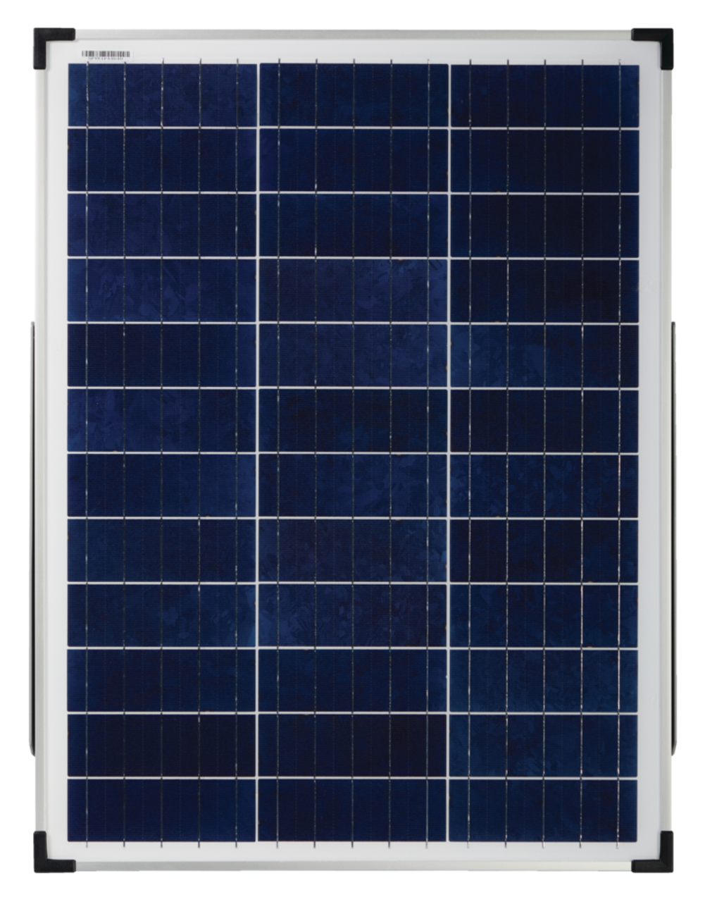 Ensemble de panneau solaire cristallin 50 W 12 V NOMA avec support