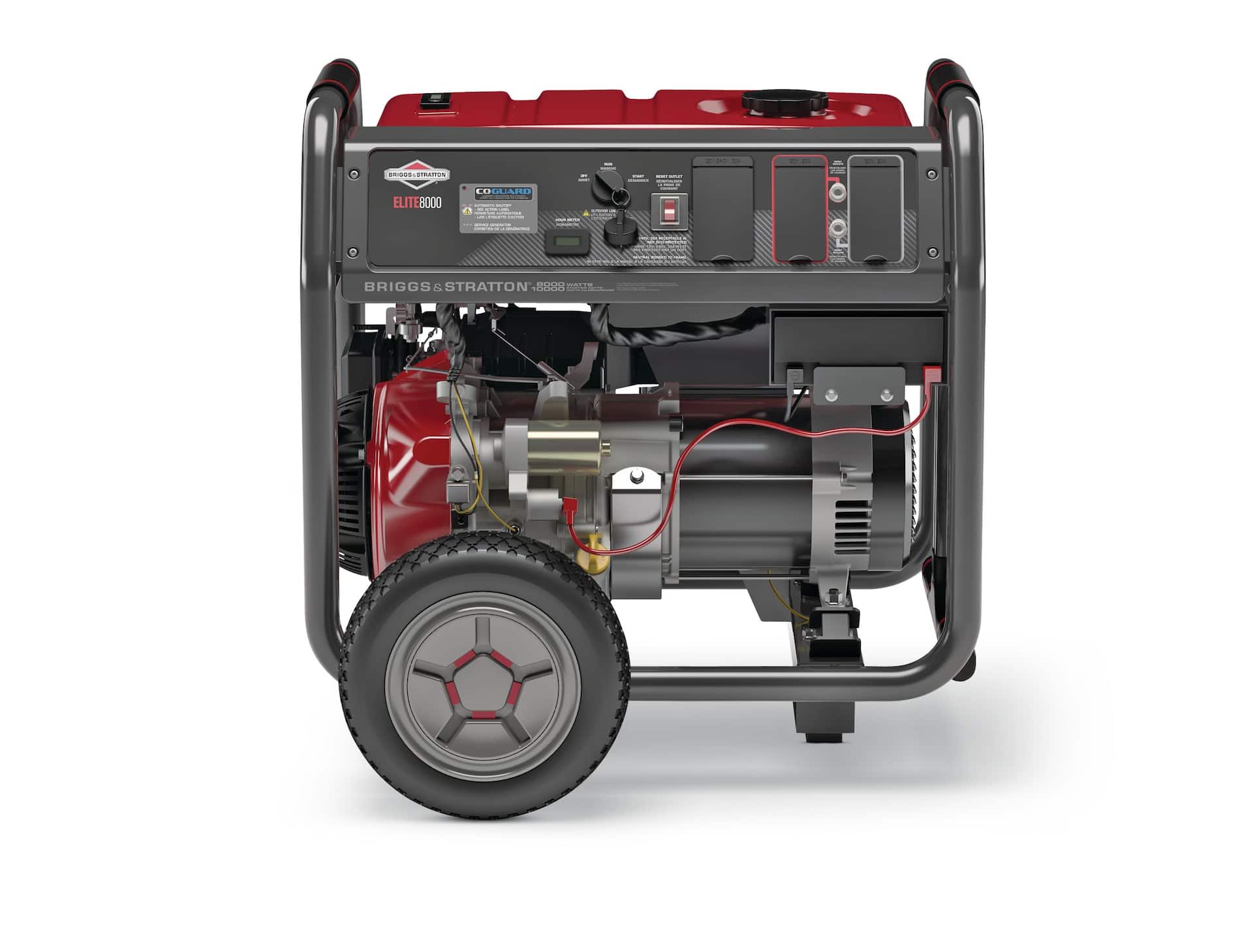 Briggs & Stratton 8000/10000 Watt Portable Gas Generator with