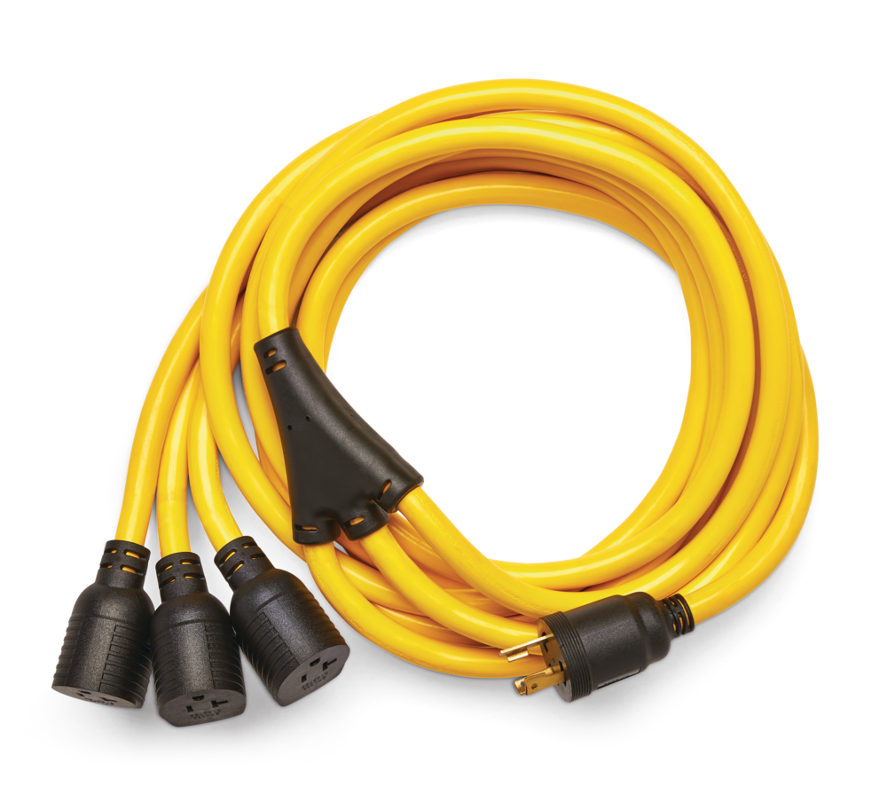 Câble de génératrice Mastercraft 10 AWG 30 A L530P, 13 pi Canadian Tire Câble de génératrice Mastercraft 10 AWG 30 A L530P, 13 pi Canadian Tire