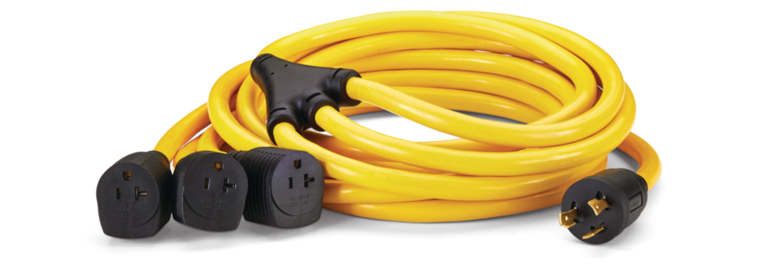 Mastercraft 10AWG, 30A L5-30P Generator Cord, 13-ft Front_Elevated