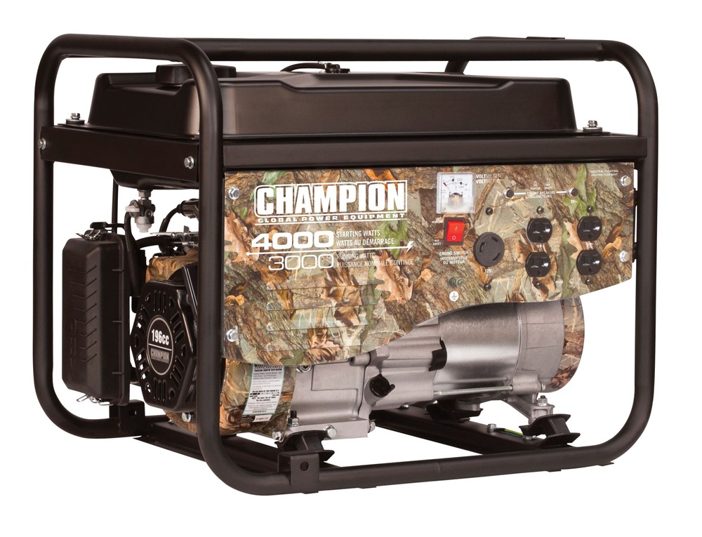 Génératrice à essence Champion, camouflage, 3 000 W Canadian Tire