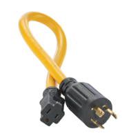 Adaptateur queue de cochon à verrou tournant 30 A 120 V Champion L5-30P, 60,96 cm (24 po)