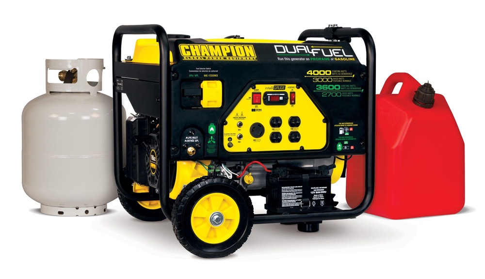 Génératrice portable à double carburant Champion de 3000 W Canadian Tire