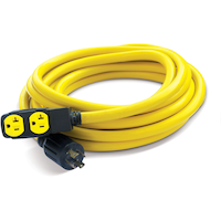 Champion 30A, 250V Flat Generator Extension Cord, 25-ft
