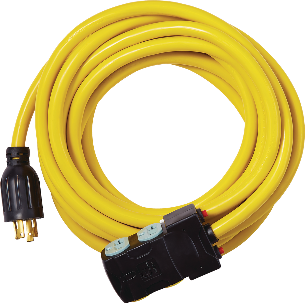 Rallonge de génératrice plate 30 A 250 V Champion, 25 pi Canadian Tire